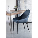 Lapis Dining Chair Dark Blue - Set Of Two