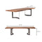 Bent Dining Table Large Smoked