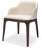 Modrest Margot - Modern Cream Eco-Leather Dining Chair