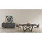 Burton Fabric Dining Chair Light Grey - Set Of Two