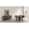 Burton Fabric Dining Chair Light Grey - Set Of Two