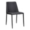 Nora Pu Dining Chair Black