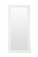 A&X Regal - Modern White Crocodile Floor Mirror