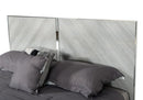 Nova Domus Alexa Italian Modern Grey Bed