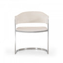 Modrest Allie Contemporary Leatherette Dining Chair