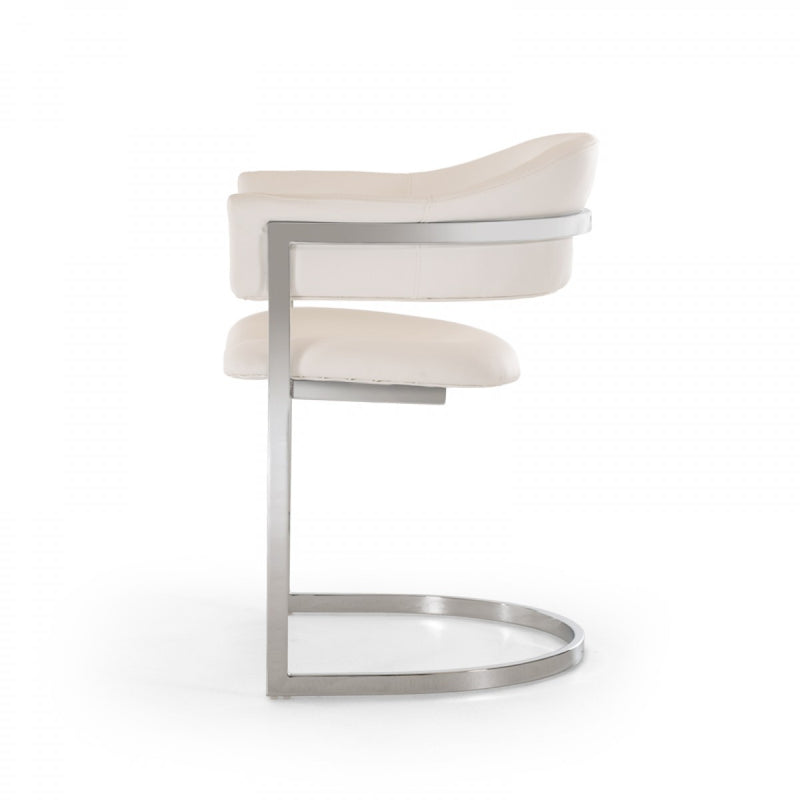 Modrest Allie Contemporary Leatherette Dining Chair