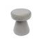 Modrest Boyd Modern Grey Concrete Round Stool