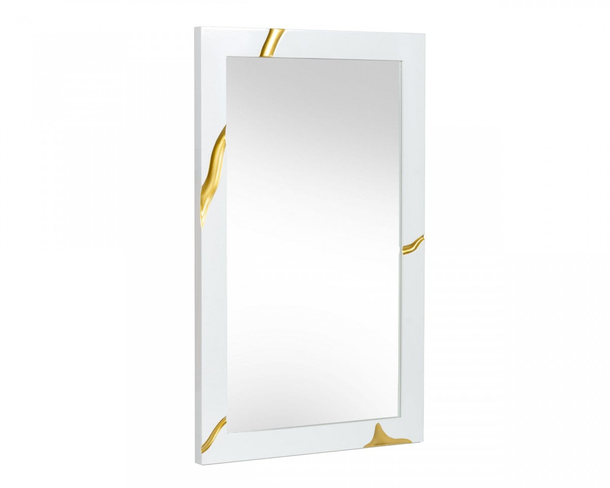 Modrest Aspen Modern White Mirror