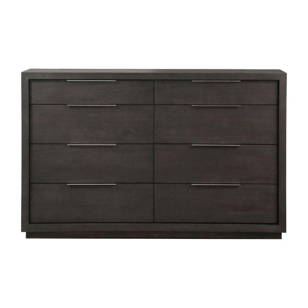 Oxford Eight Drawer Dresser in Basalt Grey