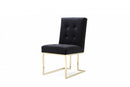 Modrest Legend - Modern Rosegold Dining Chair (Set of 2)