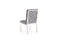 Modrest Reba Modern Grey Velvet & Stainless Steel Dining Chair (Set of 2)