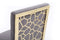 Modrest Reba Modern Velvet & Gold Dining Chair (Set of 2)