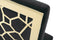 Modrest Reba Modern Velvet & Gold Dining Chair (Set of 2)