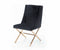 Modrest Alexia Modern Rosegold Dining Chair