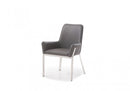 Modrest Robin Modern Bonded Leather Dining Chair