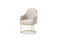 Modrest Tyler Modern Grey & Gold Dining Chair