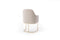 Modrest Tyler Modern Grey & Gold Dining Chair