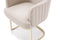 Modrest Tyler Modern Grey & Gold Dining Chair
