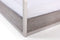 Modrest Arlene Modern Grey Elm & Stainless Steel Bedroom Set