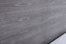 Modrest Charlene Modern Grey Elm & Stainless Steel Bed