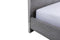 Modrest Charlene Modern Grey Elm & Stainless Steel Bed