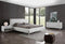 Modrest Legend Modern White Bonded Leather Bed
