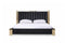 Modrest Token Modern Black & Gold Bed