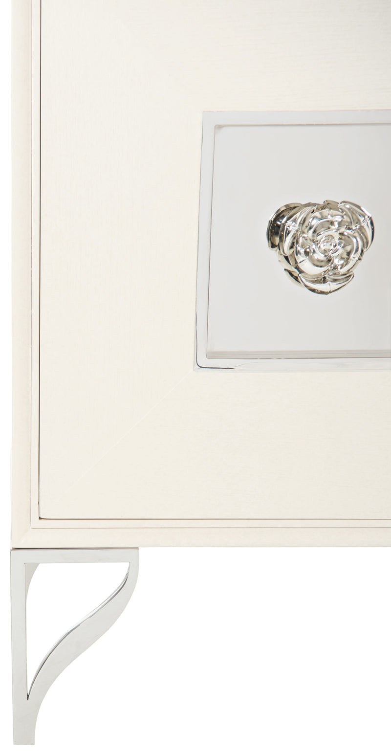 Calista Pearl White Buffet by Bernhardt