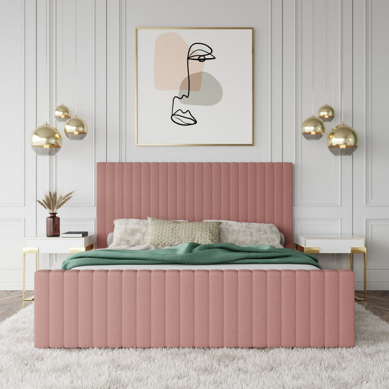 Modrest Beverly - Modern Velvet Bed