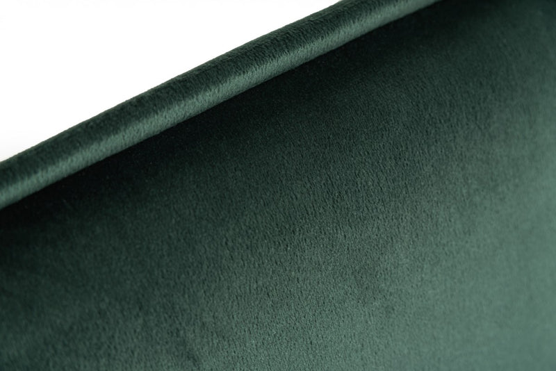 Modrest Billy Modern Green Velvet Dining Bench