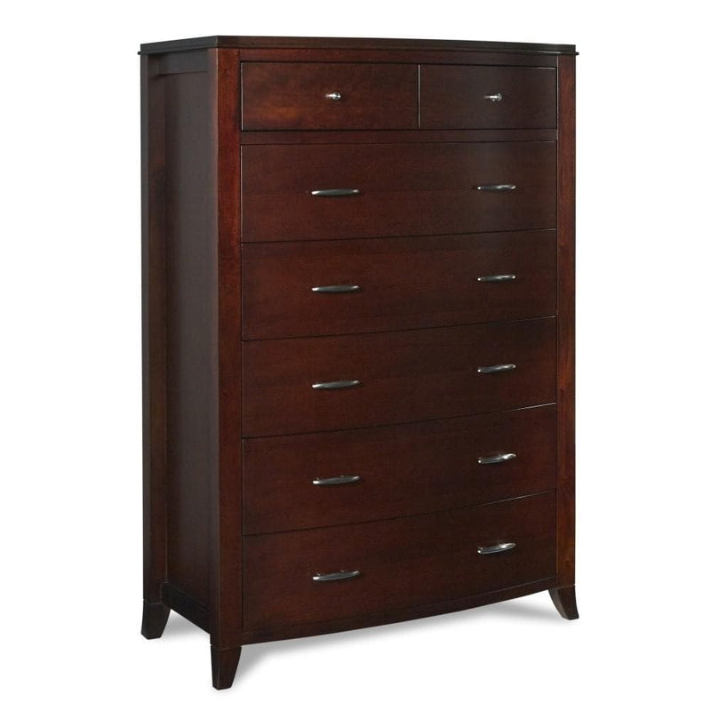 Brighton Seven Drawer Chest in Cinnamon