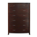 Brighton Seven Drawer Chest in Cinnamon