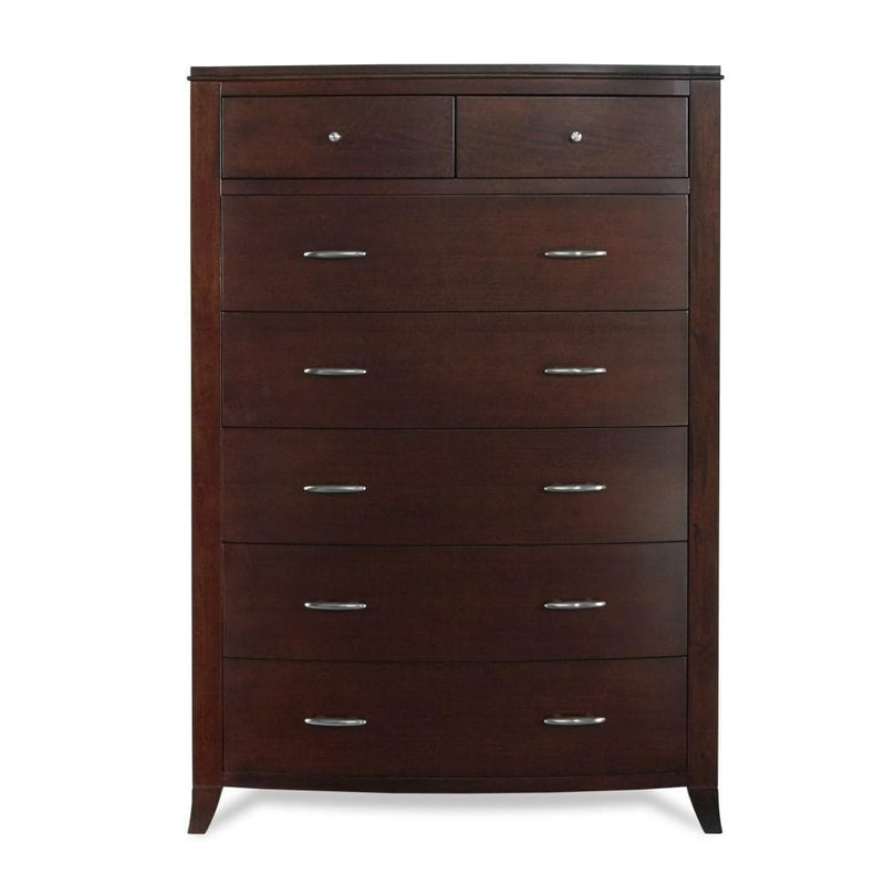 Brighton Seven Drawer Chest in Cinnamon