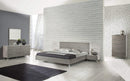 Nova Domus Bronx Italian Modern Faux Concrete & Grey Bedroom Set