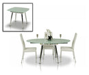 Modrest Brunch Modern White Extendable Dining Table