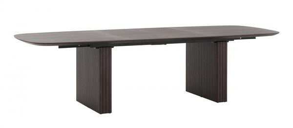 Modrest Calhoun - Modern Smoked Oak Extendable Dining Table