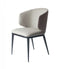 Modrest Caplan - Modern Beige Leatherette Dining Armchair