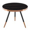 Modrest Cayson - Modern Black Ceramic Small Coffee Table  by Hollywood Glam