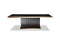 A&X Talin Modern Black Crocodile & Rosegold Dining Table  by Hollywood Glam