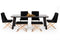 Modrest Chadwick Modern Ebony & Rosegold Dining Table