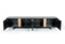 Modrest Chadwick Modern Ebony & Rosegold TV Stand