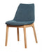 Modrest Chrissy - Modern Fabric Dining Chair (Set of 2)