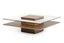 Modrest Clarion Modern Glass Coffee Table