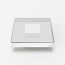 Modrest Clarion Modern Glass Coffee Table