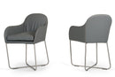 Modrest Sweeny Modern Grey Dining Chair