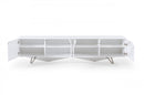 Modrest Columbia - Modern White TV Stand