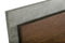 Nova Domus Conner Modern Dark Walnut & Faux Concrete Bed