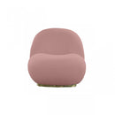 Modrest Crestone - Modern Pink Sherpa Accent Chair