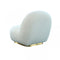 Modrest Crestone - Modern Pink Sherpa Accent Chair