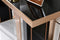 Nova Domus Cartier Modern Black & Rosegold Coffee Table